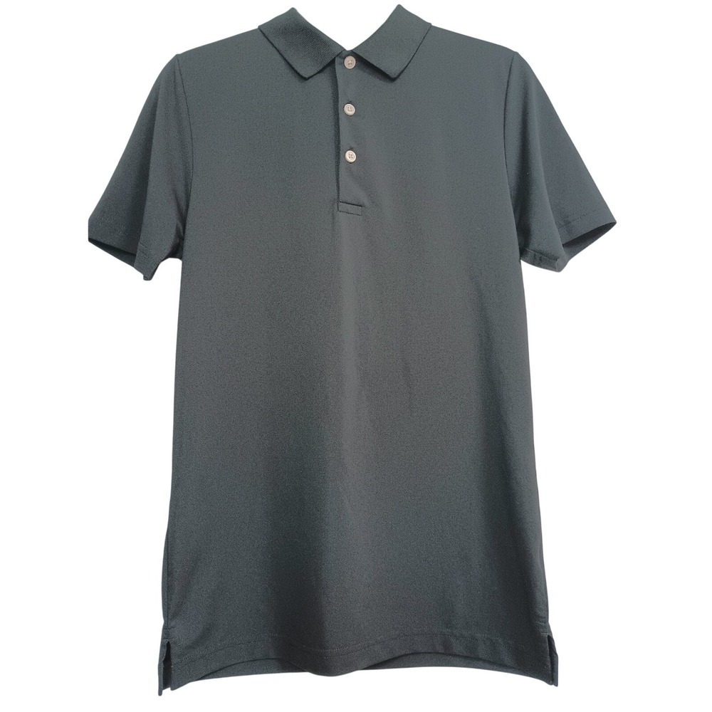 Goodfellow &‎ Co Mens Short Sleeve Polo Shirt Dark Green Standard Fit Small